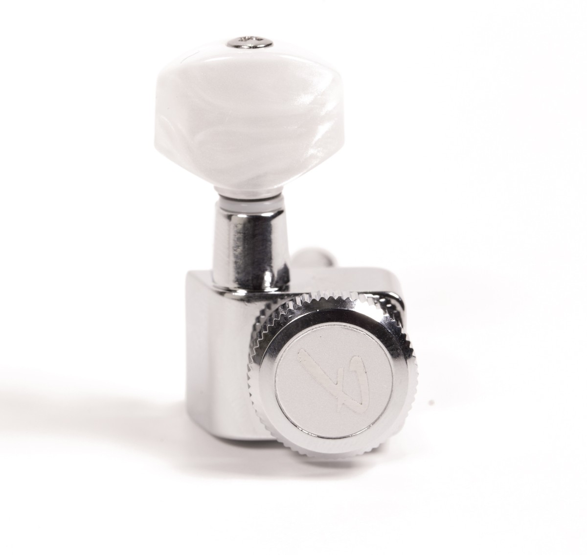 Hipshot Set of 6 A07F Pearloid Buttons Only for Fender Locking