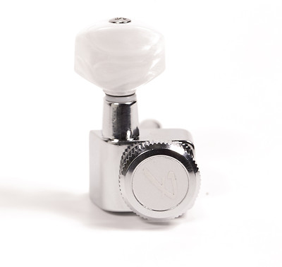 Hipshot Set of 6 A07F Pearloid Buttons ONLY for Fender locking