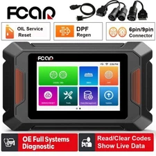 ANCEL F802 Heavy Duty Truck Scanner DPF Regen Oil Reset Diesel Car Diagnostic