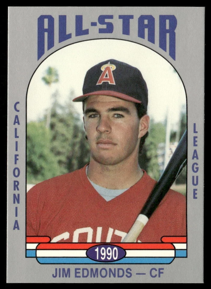 Juego completo de cartas de la Cal League California League All Stars 1990 (1-56) Edmonds Foto 2 de 4