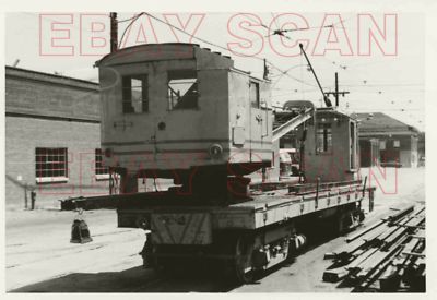 8F343 RP 1971 TTC TORONTO TRANSPORT COMMISSION EISENBAHN KRANWAGEN C-2