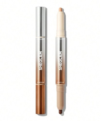 Sheglam Fine Line 2 In 1 Nose Contour & Highlight Pen -Cigar New & Authentic - Picture 3 of 5