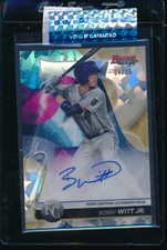 BOBBY WITT JR. AUTO 2020 Bowman's Best Autograph ATOMIC REFRACTOR #/25 Rookie RC