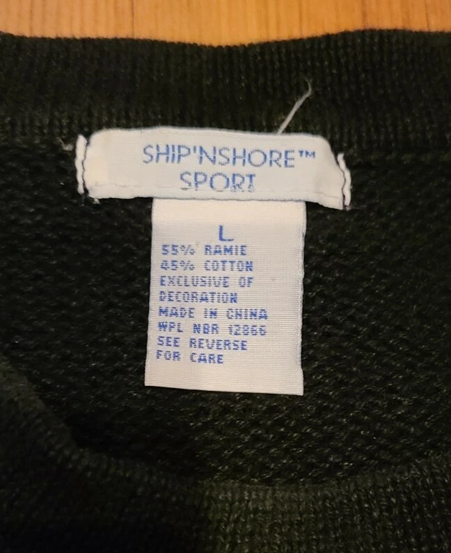 Vintage Ugly Christmas Sweater Sz L Embellished Pullover Festive Party Winner