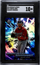 2018 Bowman Platinum PPP-10 Royce Lewis Prismatic Prodigies SGC 10 GEM MINT