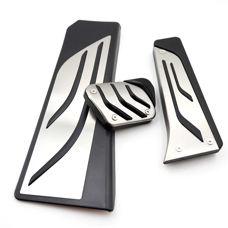 Cubierta de pedales reposapiés de gasolina acelerador de combustible de freno para BMW X3 X4 Z4 5 6 7 Series Foto 4 de 4