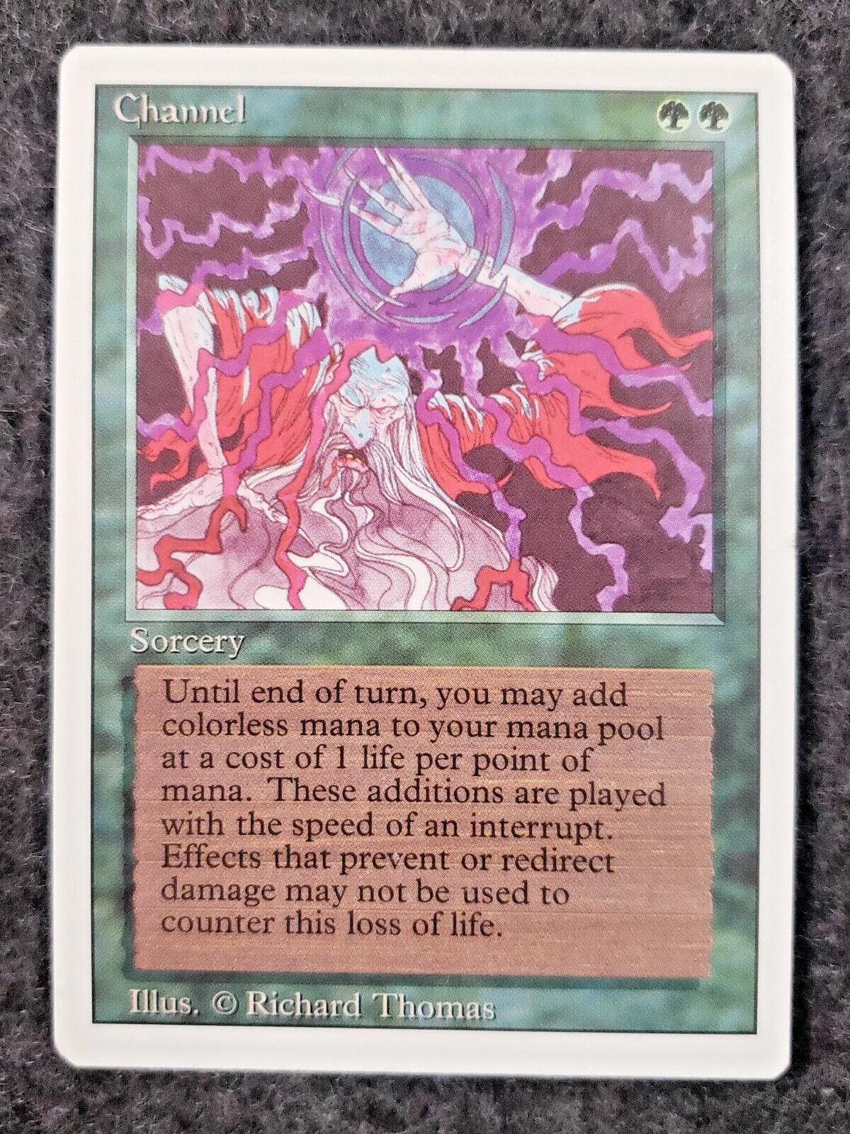 channel cards mtg CHANNEL Revised Edition 1994 Magic The Gathering (MTG) Rare  TCG.....,..(DS3D1J7)