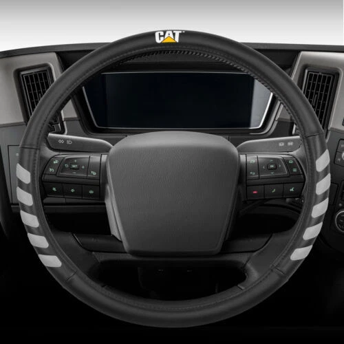 Cubierta de volante CAT Big Rig semi camión grande 17,5-18 pulgadas accesorios de camión Foto 4 de 4