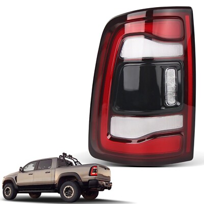 LED Taillights Assembly Compatible With RAM 2500, 20192020 Black Bezel ...