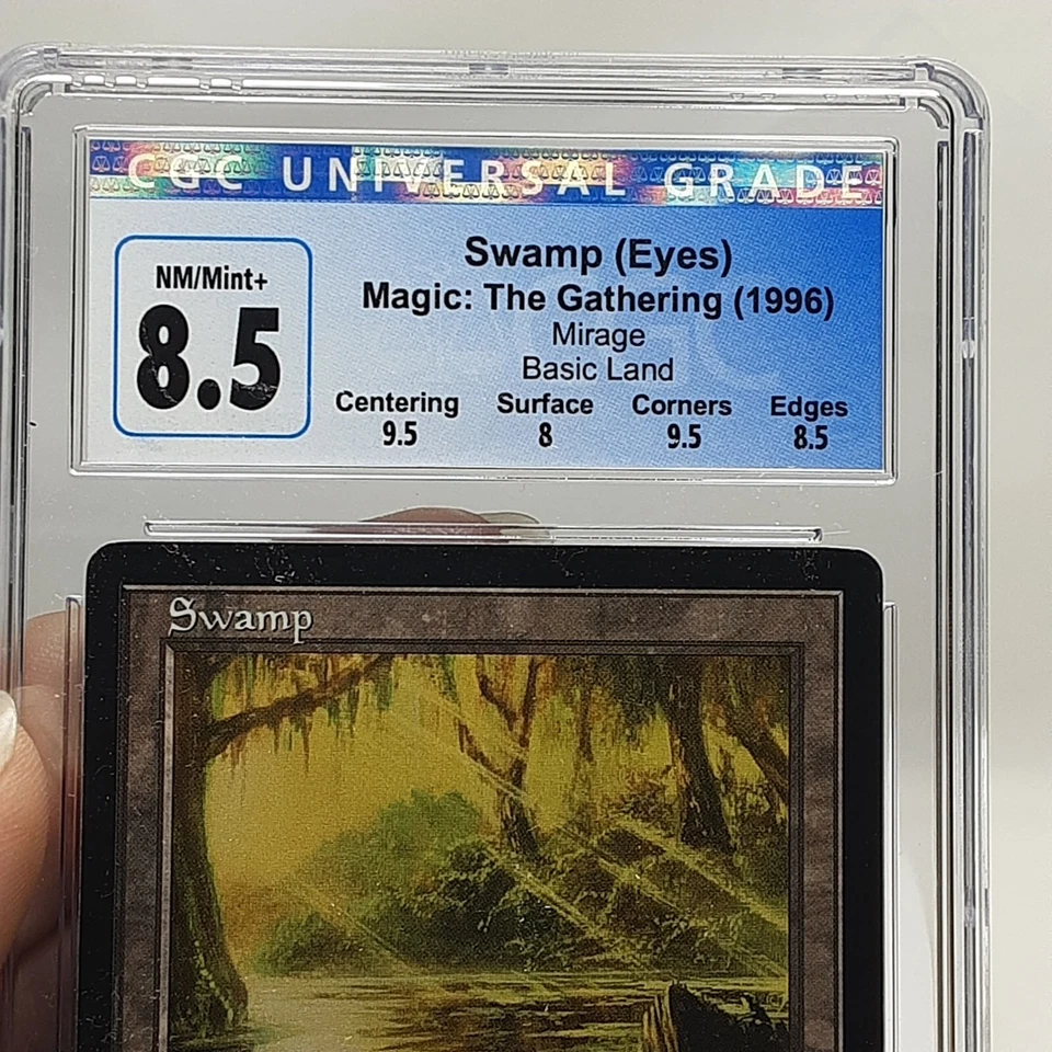 MTG - Mirage - Swamp - CGC 8.5 - Vintage - Image 2 of 4