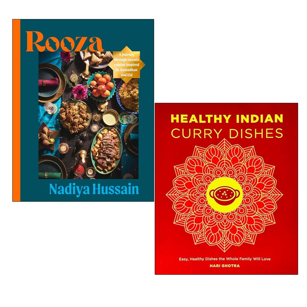 Rooza Nadiya Hussain, Healthy Indian Curry Dishes 2 Books Collection Set