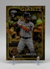 2024 Topps Gilded Collection Luis Matos /99 #142 Giants
