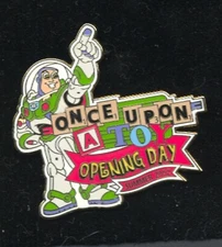 150 DISNEY LE 2000 BUZZ LIGHTYEAR PIN ONCE UPON A TOY OPENING DAY 2002