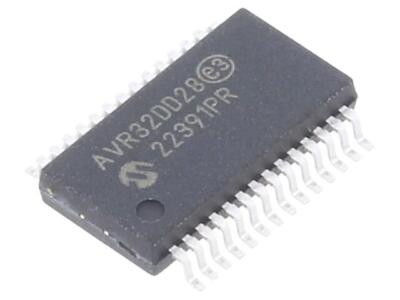 AVR32DD28-I/SS IC: AVR Mikrocontroller EEPROM: 256B Static RAM: 4kB Flash: 32kB