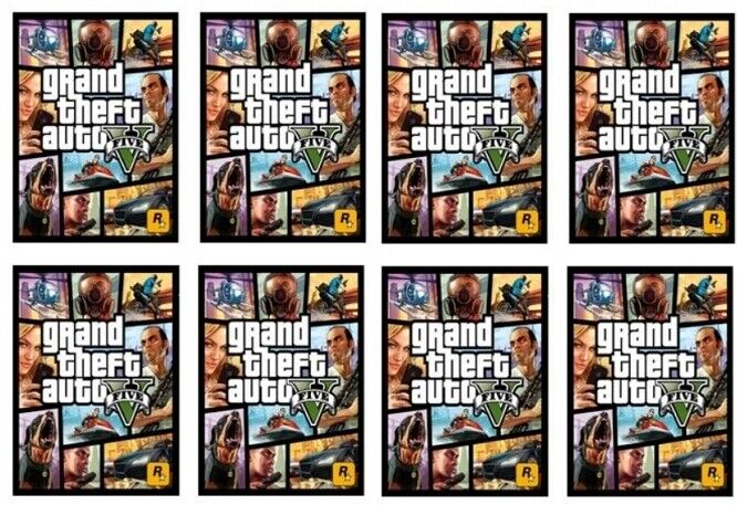 Grand Theft Auto V GTA 5 PS3 PS4 PS5 Xbox One Xbox 360 MINT 1st Class FREE  DELVY