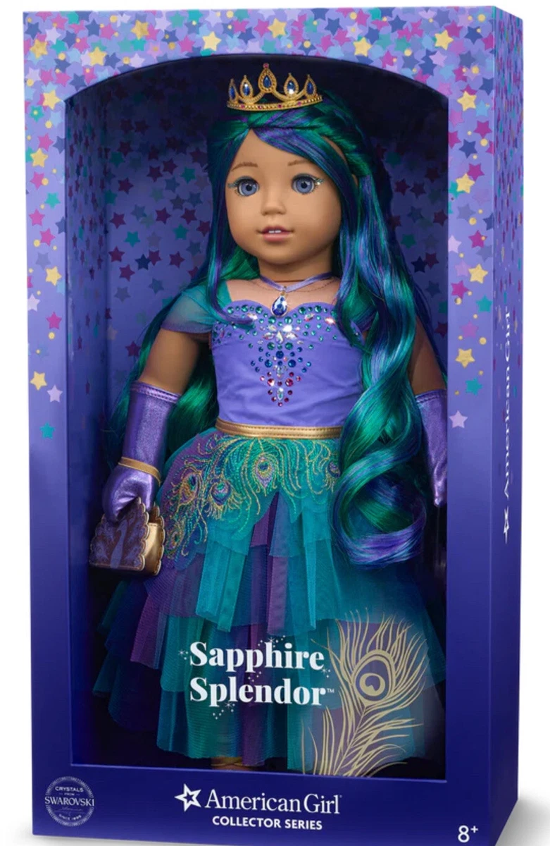 American Girl 2022 saphire splendor collector doll Limited Edition NRFB  RETIRED