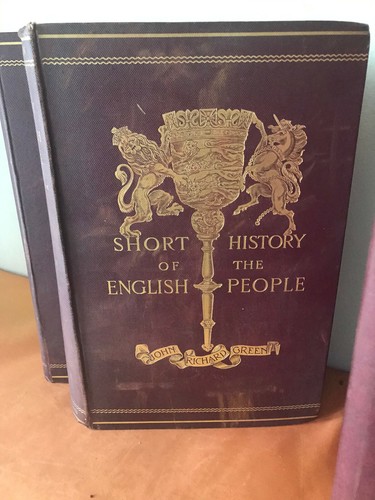 A Short History of the English People by J Richard Green 4 Volumes 1893 - Imagen 2 de 5