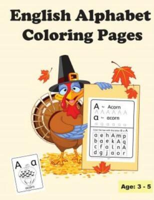 English Alphabet Coloring Pages: Uppercase And Lowercase Letters