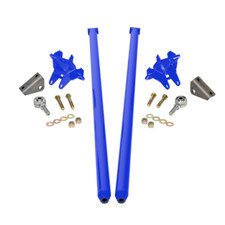 HSP 75" Universal Bolt On Traction Bars For Inline Leaf Spring 4" Axle Blueberry