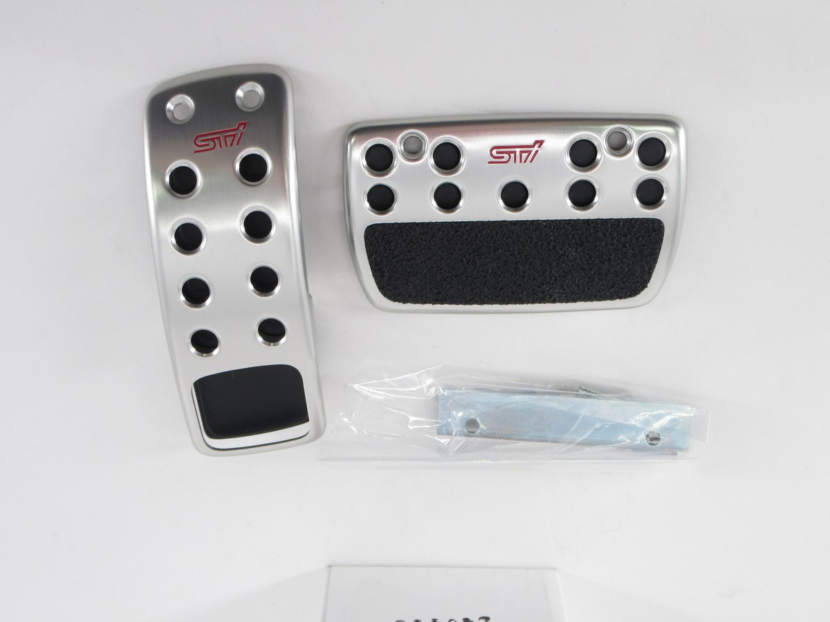 スバル　STI フットペダル Genuine OEM Subaru C8110FG001 STI Pedal Set A/T | eBay