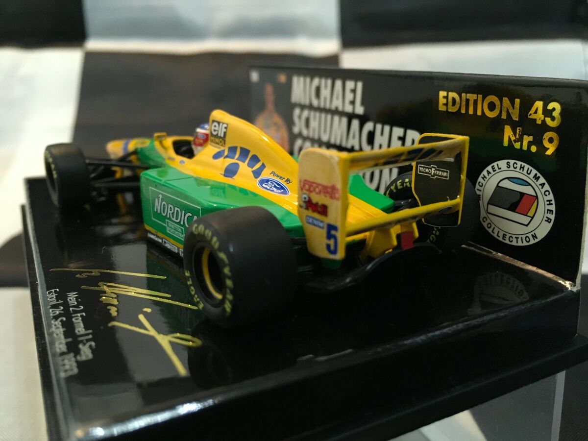 1:43 Minichamps Michael Schumacher Benetton Ford B193 1:43 Minichamps Michael Schumacher Benetton Ford B193