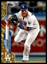 Justin Turner 2020 Topps Gold Stars #316 Dodgers ID:28127
