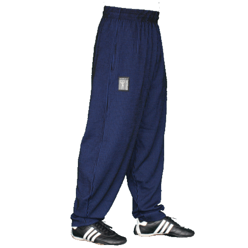 schwarz farbig unterlegt, MORDEX Hose, lang, besonderer Farbeffekt - Bild 3 von 12