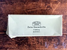 Carl Zeiss Jena Stereobrille V-Stellung - OVP - Guter Zustand ! ZEISS 3D Brille 