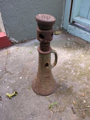 Vintage Simplex 2'' x 14'' 8  High Screw Jack