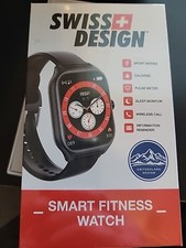 Swiss Design Smart Fitness Watch NEW