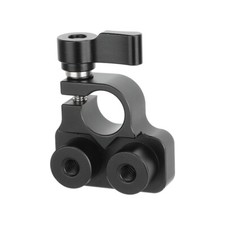 Aluminum Connector w/ 15mm Micro Rod fr Cheese Bar/ Accessory w/ 15mm Pipe Clamp