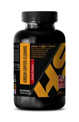 green coffee beans - GREEN COFFEE CLEANSE 800mg - full body detox - 1 Bottle - 第 1/12 張圖片