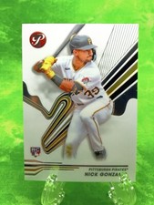 Nick Gonzales RC - 2024 Topps Pristine #128 Pittsburg Pirates Base Rooke Card