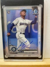 2020 Bowman Chrome Refractor Auto /25 Kyle Lewis