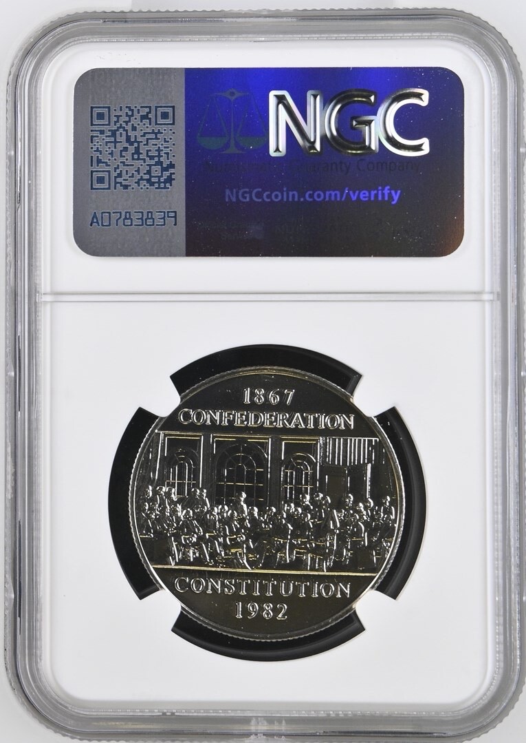 1982 Canada Constitution Confederation Dollar $1 - NGC MS 68 | eBay
