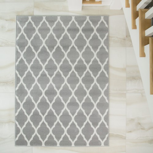 Small Large Grey Black Red Funky Retro Rugs Cheap Soft Area Rug Mats Carpet Rugs - Picture 16 of 34