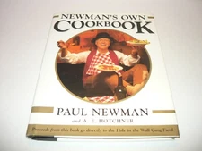 PAUL NEWMAN'S OWN COOKBOOK SIGNED 