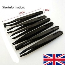 8X Tweezer anti-static Plastic Tweezers repair tools for sensitive components