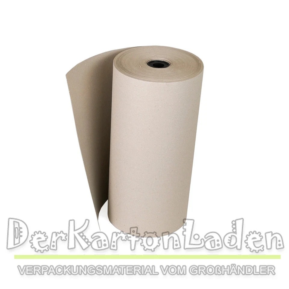 KK VERPACKUNGEN 3 Rollen Schrenzpapier Packpapier a 50 cm Breite 200 lfm ~ 10 KG 100 g / m²