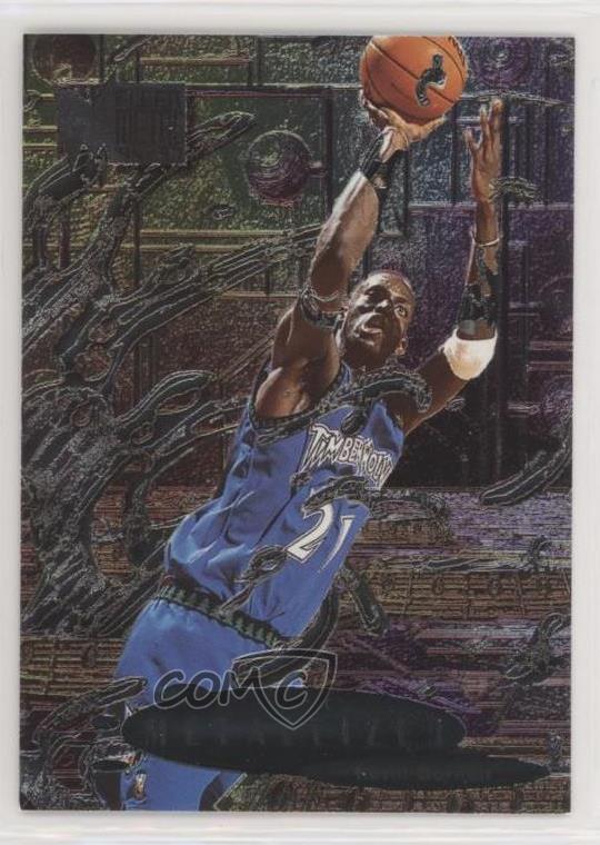 1996-97 Fleer Metal Kevin Garnett #224 HOF
