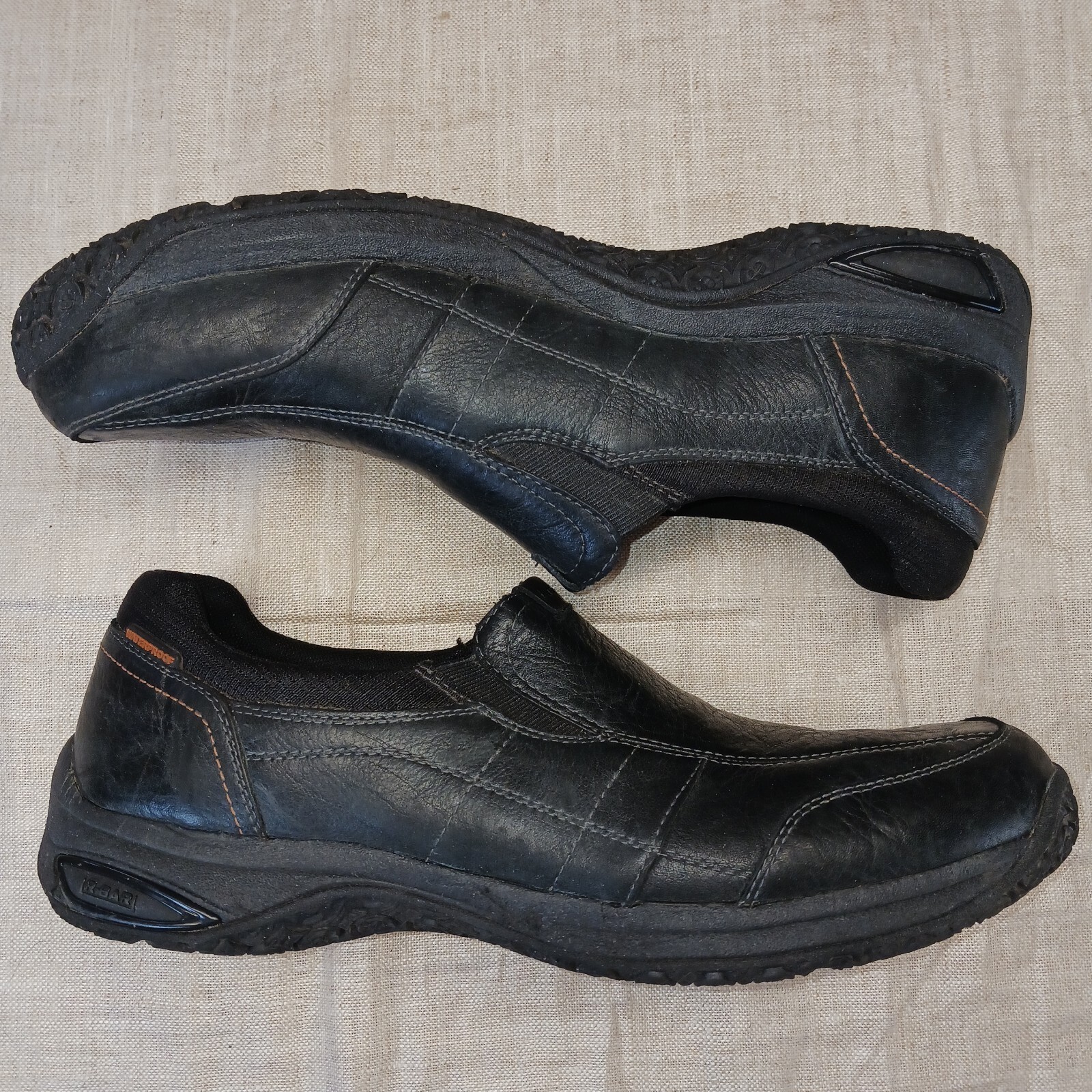 Dunham By New Balance Mens Size 15 Ludlow Litchfield Black Slip-On Shoes DAN04BK thumbnail 7