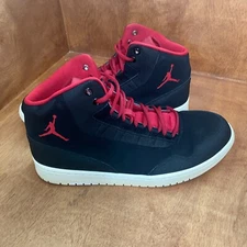 Nike Air Jordan Executive GS Shoes Mens 12 Black Red Sneakers 820240-001