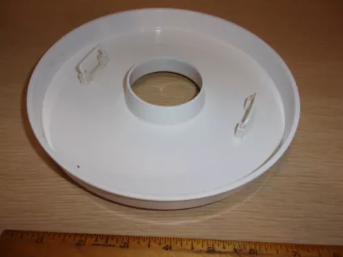 OSTER FOOD STEAMER MODELS 4713 WHITE ROUND 8" DRIP TRAY
