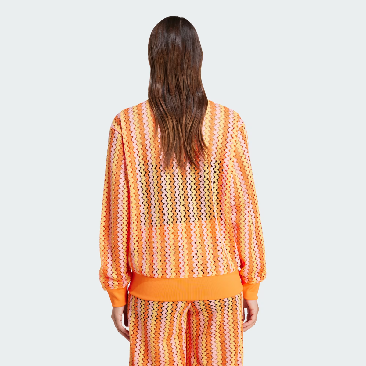 adidas Originals Summer Glow Crochet Firebird Track Top KC0748 | eBay