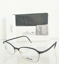 Brand New Authentic Silhouette Eyeglasses SPX 1582 75 9020 Titanium Frame 51mm