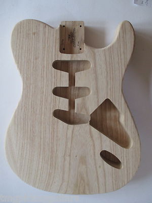 TMG Telly Body red alder Roterle SSS Fräsung NTB oder HSS etc Gitarrenbnau
