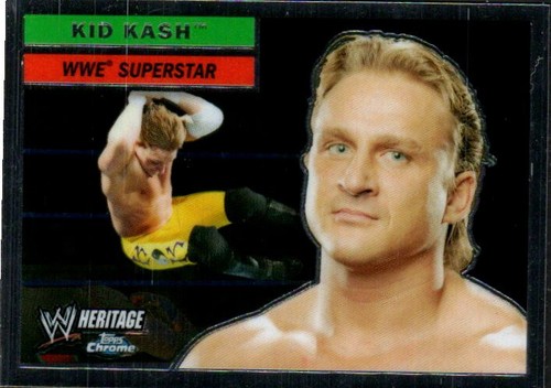 2006 Topps Heritage Chrome WWE Wrestling Card #22 Kid Kash - Picture 1 of 2