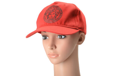 美品☆VERSACEベルサーチメドゥーサ赤CAP 楽天市場】ヴェルサーチ キャップ メデューサ ブラック ホワイト