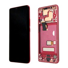 6.39" TFT LCD Touch Screen Frame For Huawei Mate 20 Pro LYA-L09,L29,AL00 Red