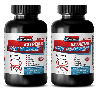 Sugar Burner Supplements - Extreme Fat Burner 2645mg 2B - L-Tyrosine | eBay